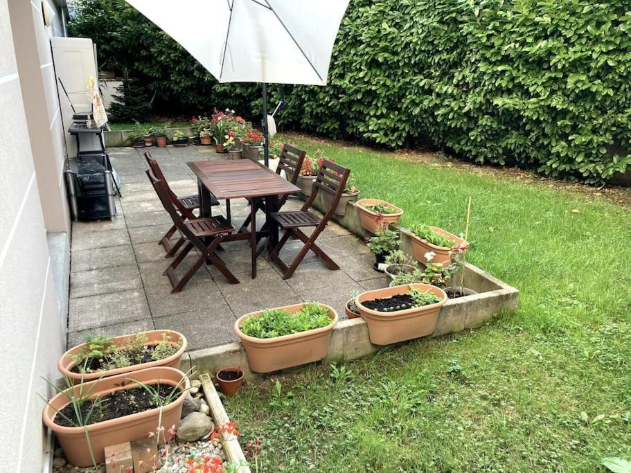 Zenbnb / Tournelles / Jardin Prive / Hyper-Centre Annemasse Exteriör bild