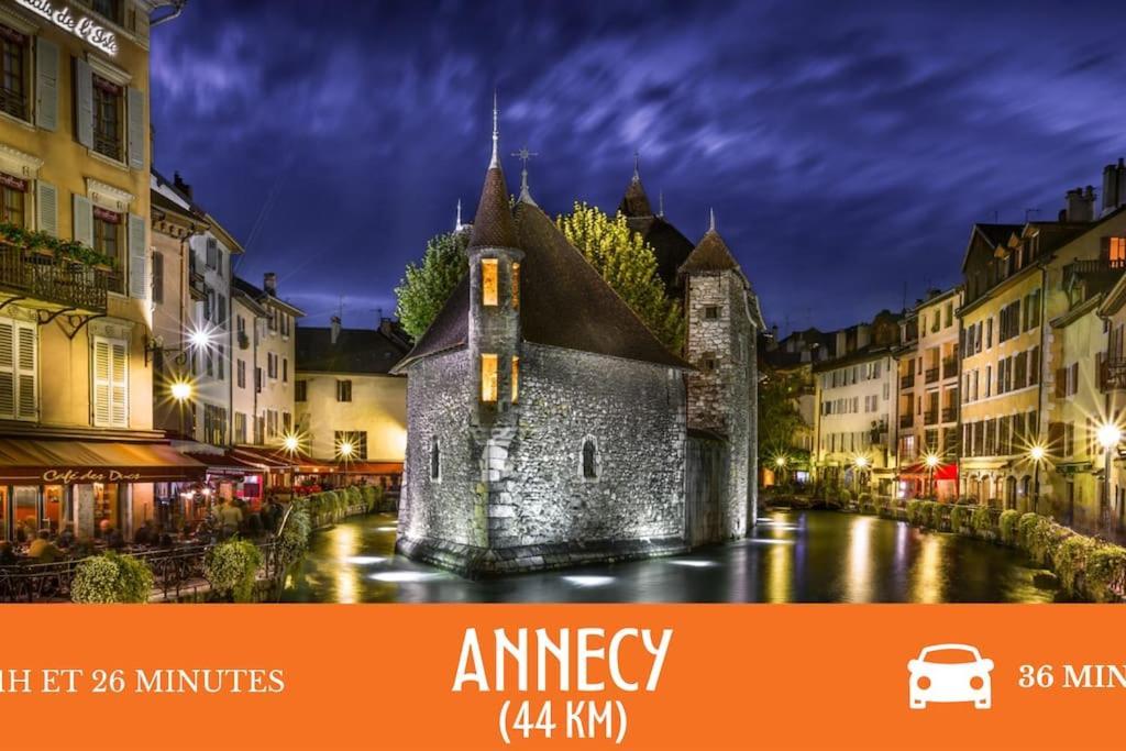 Zenbnb / Tournelles / Jardin Prive / Hyper-Centre Annemasse Exteriör bild